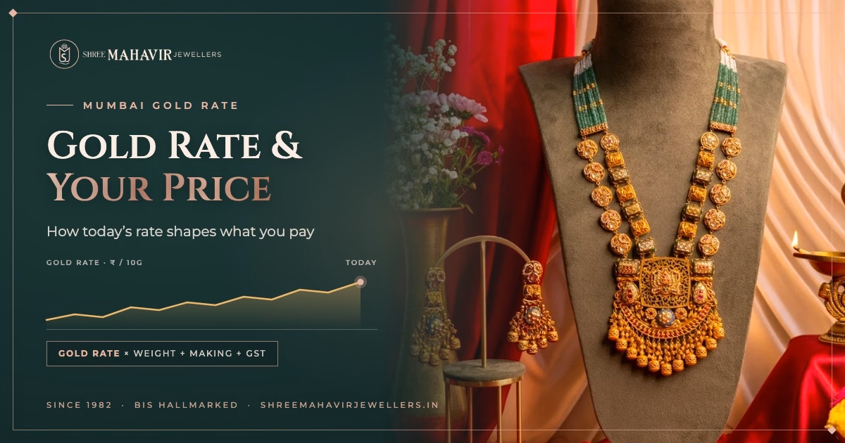 How Today's Gold Rate Affects Your Jewellery Price in Mumbai